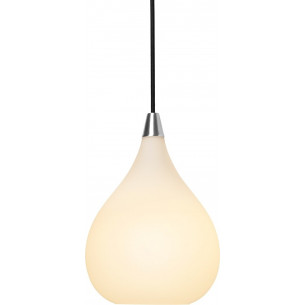 Drops 17cm white glass pendant lamp HaloDesign