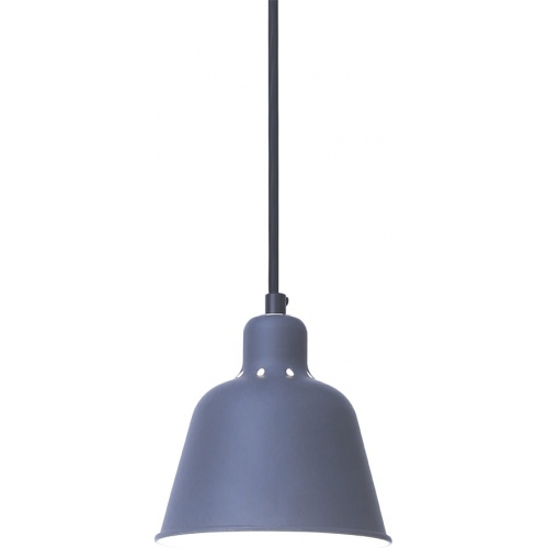 Carpenter 15cm grey metal pendant lamp HaloDesign