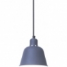 Carpenter 15cm grey metal pendant lamp HaloDesign