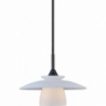 Scandic 20cm opal modern glass pendant lamp HaloDesign