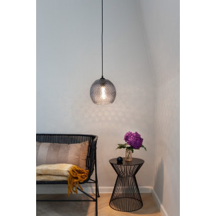 Nobb 22cm smoked glass retro glass pendant lamp HaloDesign