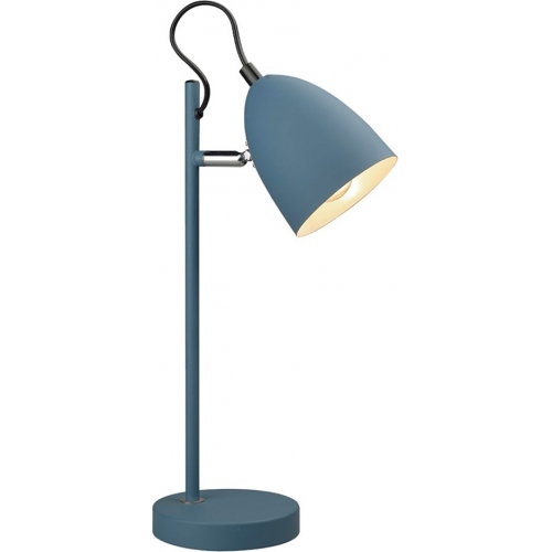 Stylowa Lampa na biurko Yep! niebiesko-turkusowa HaloDesign do gabinetu