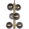 Tycho VI brass glass balls pendant lamp Lucide
