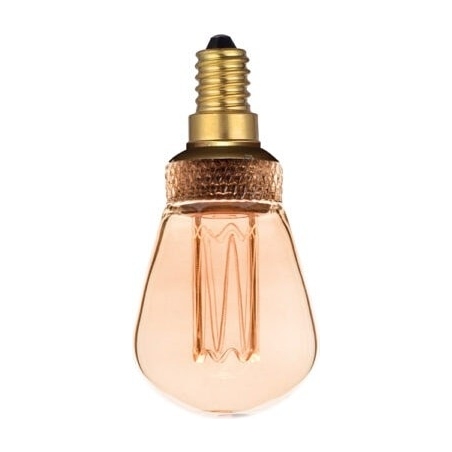 Colors LED Mini Drop 4,5cm E14 2,3W 65lm transparent dimmable bulb HaloDesign