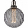 Colors Twist 5W 12,5cm 3 smoked glass dimmable decorative bulb HaloDesign