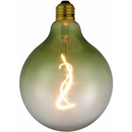 Colors Soft LED 12,5cm E27 4W 2200K green dimmable decorative bulb HaloDesign