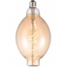 Colors Bubble LED 12,5cm E27 4W 2000K amber dimmable bulb HaloDesign