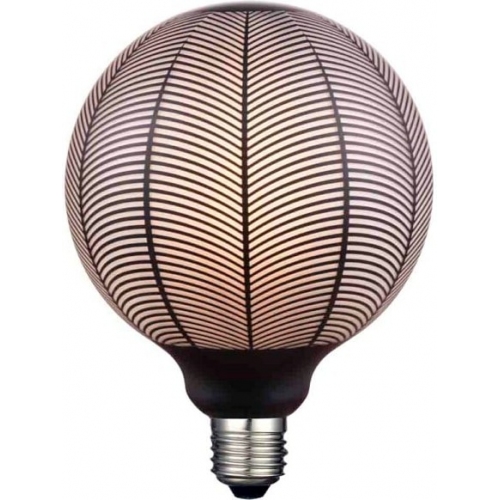 Leaves Print LED12,5cm E27 6W 3000K 270lm dimmable decorative bulb HaloDesign