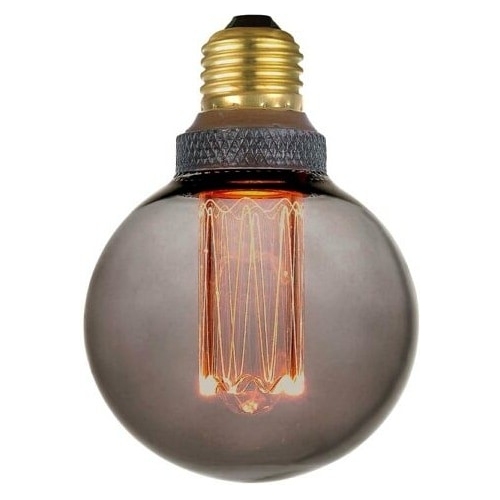 Colors DIM LED Mini Globe 8cm E27 5W 1800K grey dimmable bulb HaloDesign