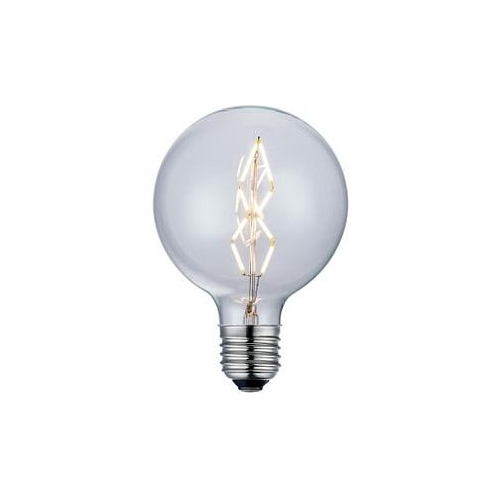 Colors LED Mini Globe De Luxe 8cm E27 2W 2200K decorative bulb HaloDesign