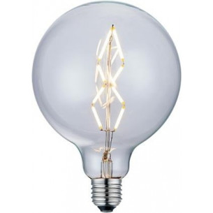 Stylowa Żarówka dekoracyjna Colors LED Globe Extra De Luxe 12,5cm E27 2W 2200K HaloDesign do gabinetu