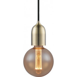 Classic brass "bulb" pendant lamp HaloDesign