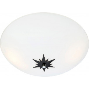 Rose 35 white glass ceiling lamp Markslojd