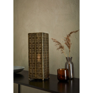 Agra brass oriental table lamp Markslojd