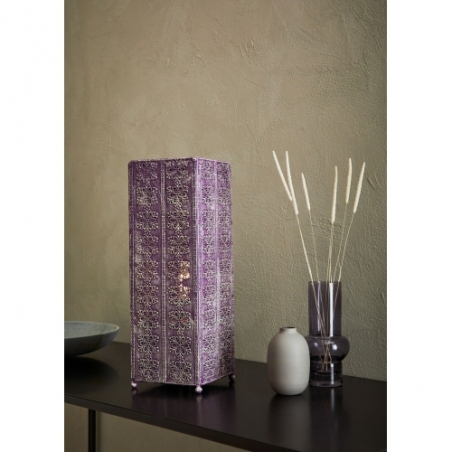 Agra purple oriental table lamp Markslojd