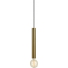 Sencillo 5cm brass "bulb" pendant lamp Markslojd
