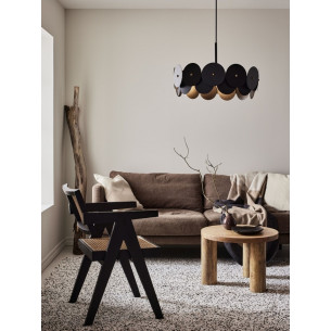 Vegas 53cm black designer pendant lamp Markslojd