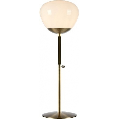 Rise white&amp;antique glass table lamp Markslojd