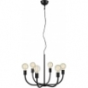 Amistoso 63cm black pendant lamp with 6 lights Markslojd