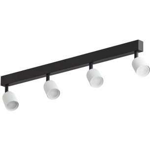 Top 83 white&amp;black ceiling spotlight with 4 lights TK Lighting