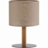 Deva natural table lamp with shade TK Lighting