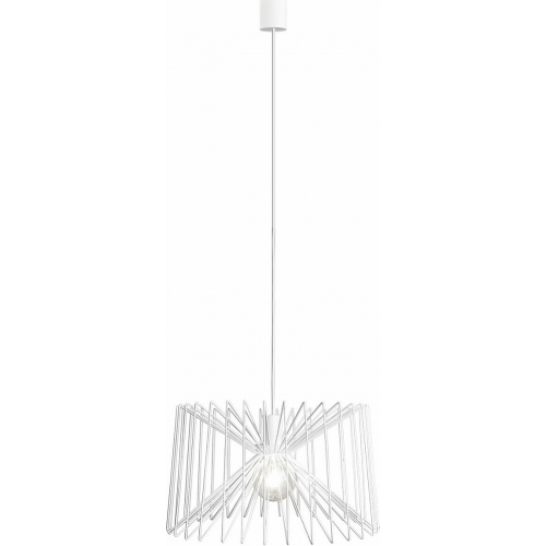 Ness 46 white wire pendant lamp Nowodvorski