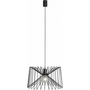 Ness 46 black wire pendant lamp Nowodvorski