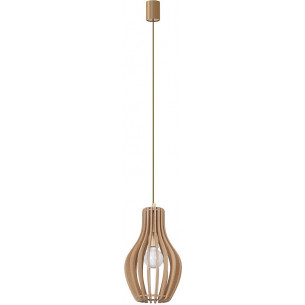 Ika 23 brown wire pendant lamp Nowodvorski