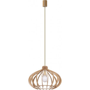 Ika 54 brown wire pendant lamp Nowodvorski