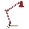 Hobby red screw-on desk lamp Brilliant