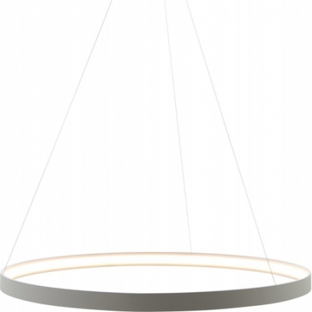 Circle 78 white modern round pendant lamp ZumaLine