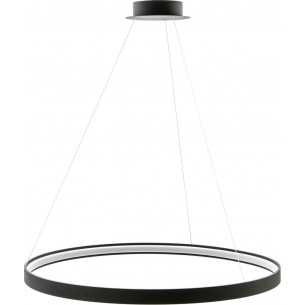 Circle 78 black modern round pendant lamp ZumaLine