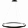 Circle 78 black modern round pendant lamp ZumaLine