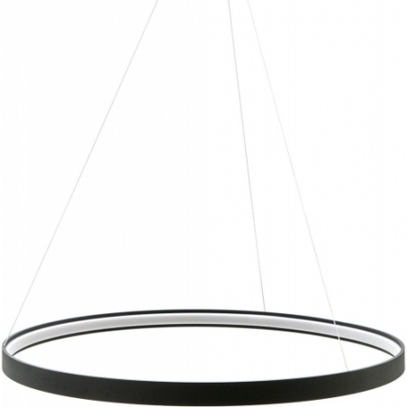Circle 78 black modern round pendant lamp ZumaLine