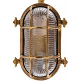 Thira I brass industrial outdoor wall lamp ZumaLine Thira I brass industrial outdoor wall lamp ZumaLine