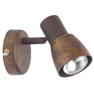 Lava Rust copper industrial wall lamp Brilliant