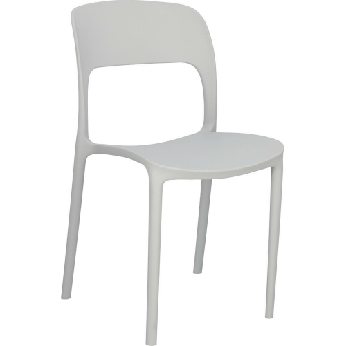 Flexi grey plastic chair Intesi