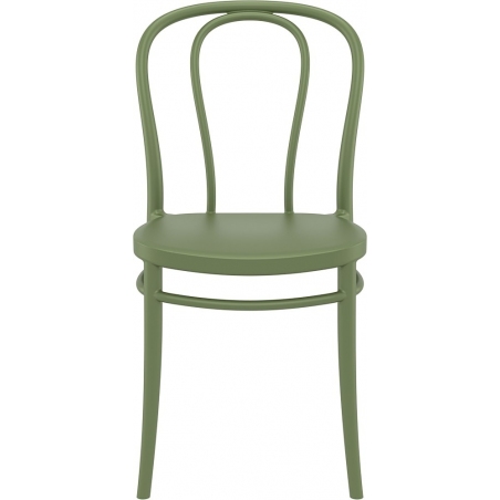 Victor olive plastic chair Siesta