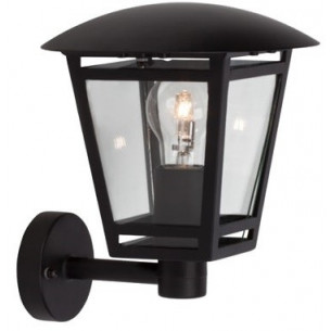 Riley black outdoor wall lamp Brilliant