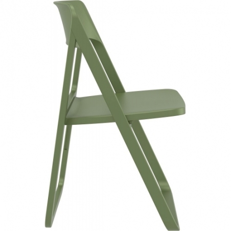 Dream olive folding plastic chair Siesta