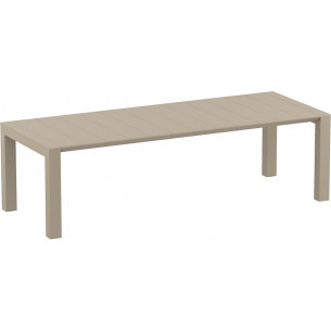 Vegas 260x100 beige garden extending table Siesta