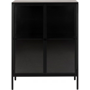 Newcastle 80 black industrial cabinet Actona