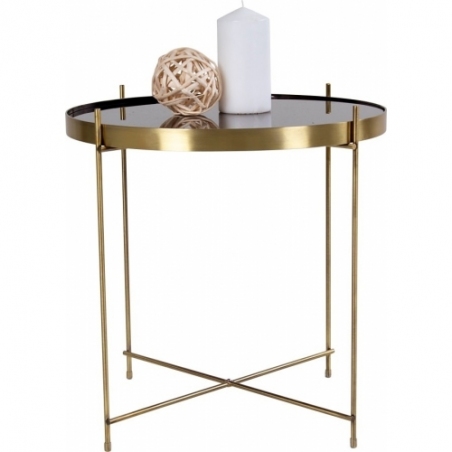Venezia 48 gold glamour coffee table Intesi