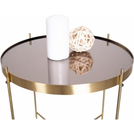 Venezia 48 gold glamour coffee table Intesi