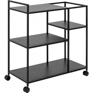 Newcastle 78x40 black bar cart Actona