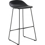Dot Low black designer bar stool Moos Home