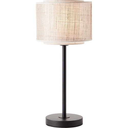 Odar beige&amp;black table lamp with shade Brilliant