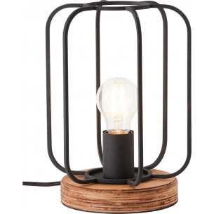 Tosh black wire table lamp Brilliant