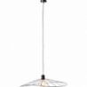 Lampa wisząca druciana Leika 70 czarna Brilliant