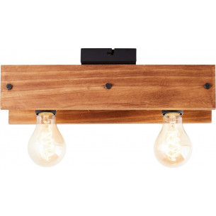 Calandra 38 wooden ceiling lamp Brilliant